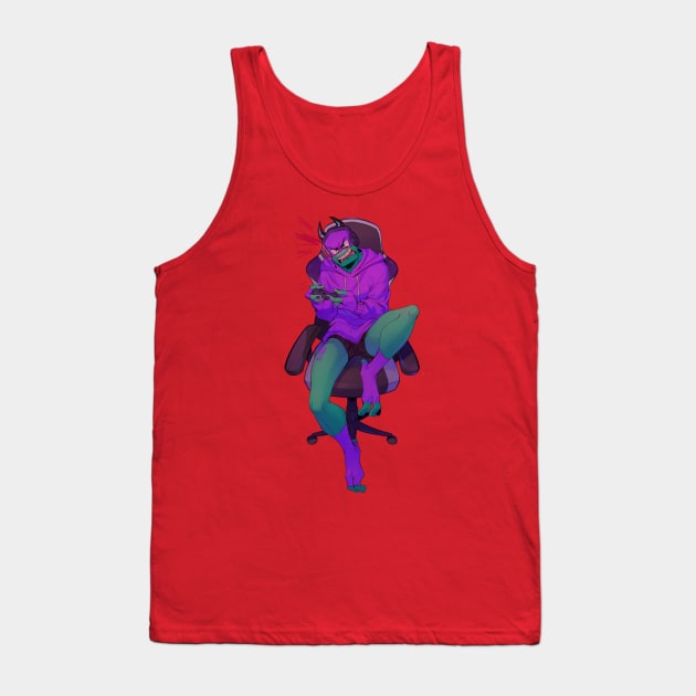 DONATELLO GAMING CHAIR Tank Top by Jacocoon